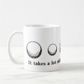 tasse de boule de golf (Gauche)