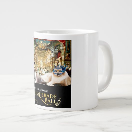 Tasse de boule de mascarade (Devant droit)