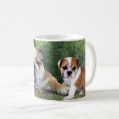 Tasse de bouledogue (Devant droit)