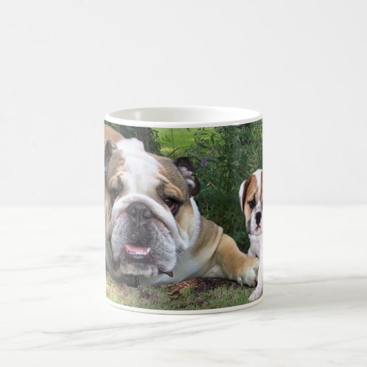 Tasse de bouledogue (Centre)