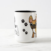 Tasse de bouledogue français (Centre)