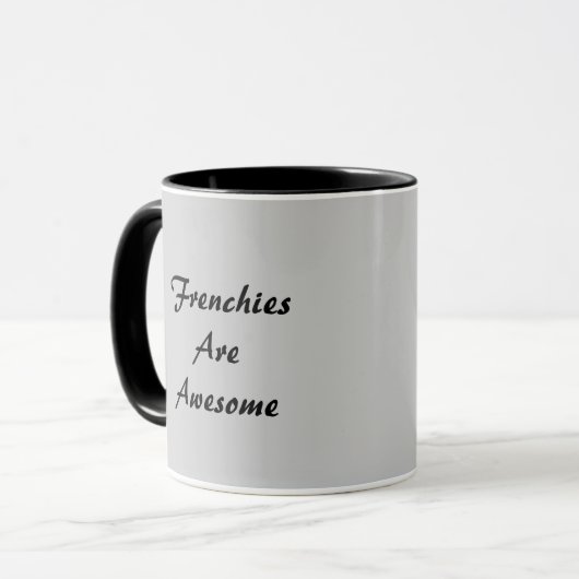 Tasse de bouledogue français (Devant gauche)