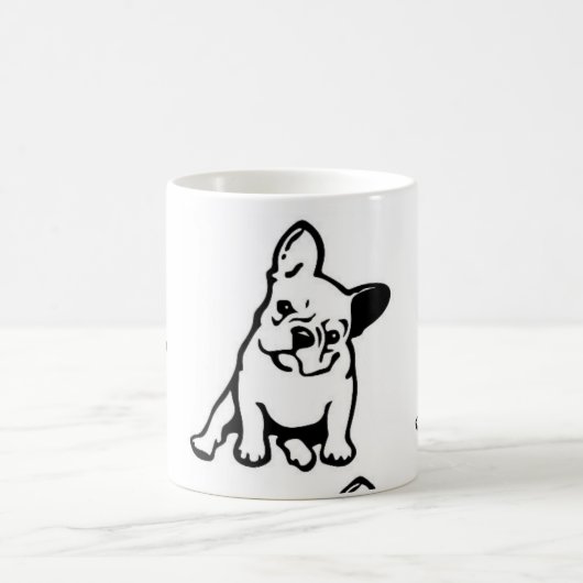 Tasse de bouledogue français (Centre)