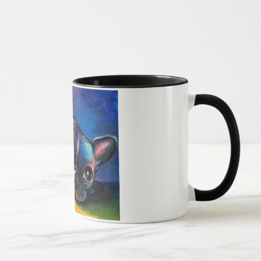 Tasse de bouledogue français mignonne (Droite)