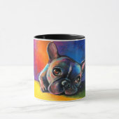 Tasse de bouledogue français mignonne (Centre)