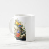 Tasse de bouquet de crâne (Devant gauche)