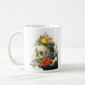 Tasse de bouquet de crâne (Gauche)