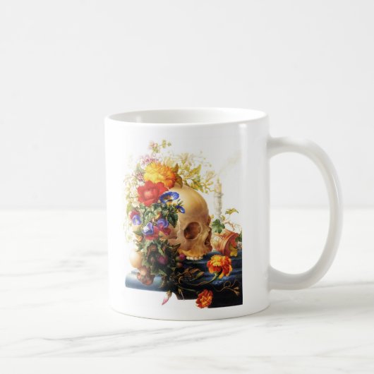 Tasse de bouquet de crâne (Droite)