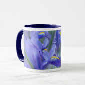 Tasse de bouquet d'iris (Devant gauche)