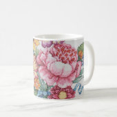 Tasse de bouquet floral (Devant droit)