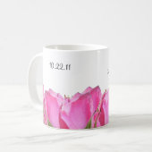 Tasse de bourgeon de rose de rose (Devant gauche)