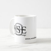 Tasse de bourse des valeurs de stock mondial (Devant gauche)