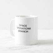 Tasse de branche d'opérations de l'espace (Devant gauche)