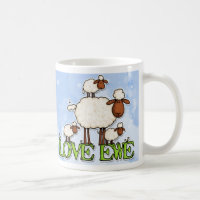 tasse de brebis d'amour