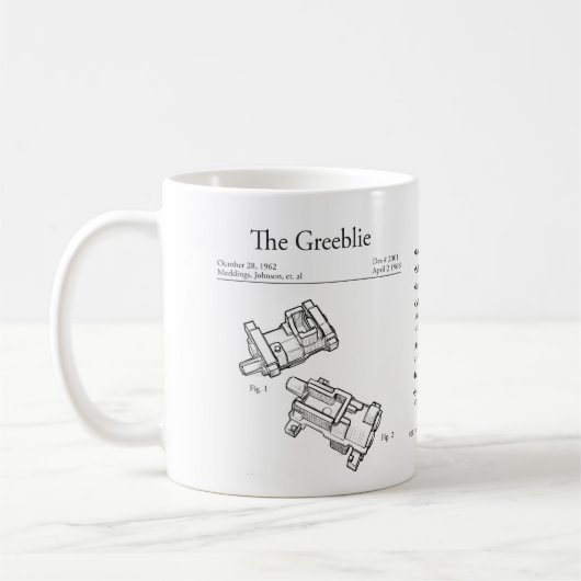 Tasse de brevet de Greeblie (Gauche)