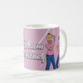 Tasse de Britney d'équipe (Devant droit)