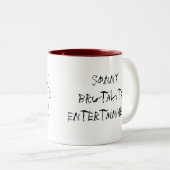 Tasse de brutalité de fiston ! ! ! (Devant droit)