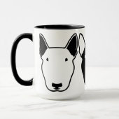 Tasse de bull-terrier (Gauche)
