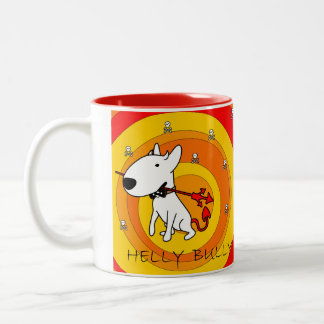 Tasse de bull-terrier