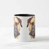 Tasse de Bullmastiff (Centre)
