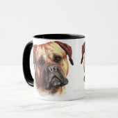 Tasse de Bullmastiff (Devant gauche)