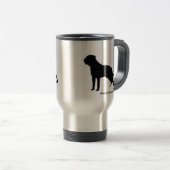 Tasse de Bullmastiff d'amour de despote (Devant droit)
