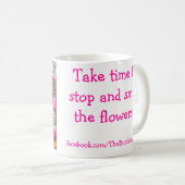 Tasse de Bumblesnot : Le petit/fleurs (Devant droit)