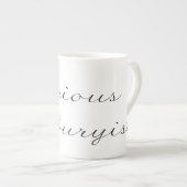 Tasse "de Bunburyist sérieux" (Devant droit)