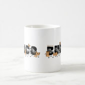 Tasse de Bunco de Meow de chats (Centre)