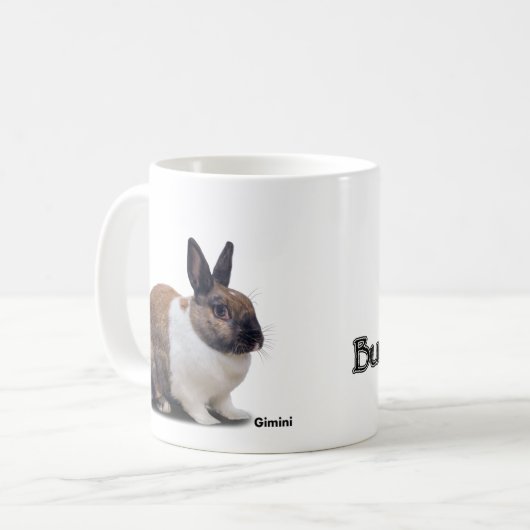 Tasse de BunnyLuv comportant Gimini (Devant gauche)
