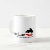 Tasse de BunnyLuv comportant PETRA (Devant gauche)