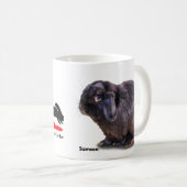 Tasse de BunnyLuv comportant Samson (Devant droit)