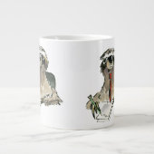 Tasse de bureau de paresse de bande dessinée (Devant)