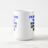 Tasse de bureau drôle de pleurer dans mon box (Centre)