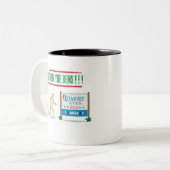 Tasse de burrito de Biden en couleurs (Devant gauche)