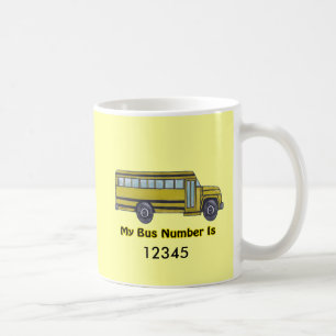 Tasse de bus scolaire