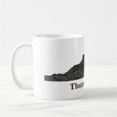 Tasse de butte de tonnerre (Gauche)