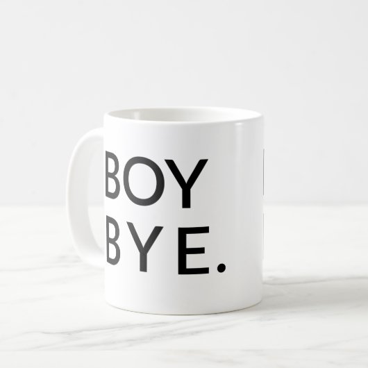 Tasse de bye de garçon (Devant gauche)