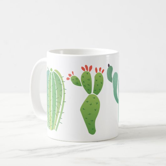 Tasse de cactus (Devant gauche)