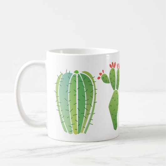 Tasse de cactus (Gauche)