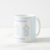 tasse de cadeau de baby shower (Devant droit)