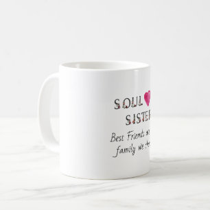 tasse de cadeau de bestie pour ma soeur d'âme