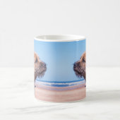 Tasse de cadeau de chien de Frontière-Terrier, (Centre)