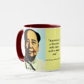 Tasse de cadeau de citation de Mao (Devant gauche)