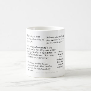 Tasse de cadeau de citation de Quentin Crisp