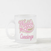 Tasse de cadeau de concierge (mondes meilleurs) (Gauche)