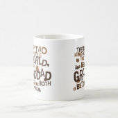 Tasse de cadeau de fête des pères de grand-papa (Centre)