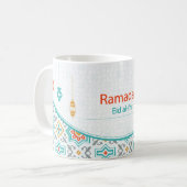 Tasse de cadeau de Fitr d'Al de Ramadan Eid (Devant gauche)
