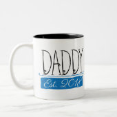 Tasse de cadeau de graphique de l'est 2018 de Dady (Gauche)