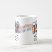 Tasse de cadeau de photographie, avec la citation (Centre)